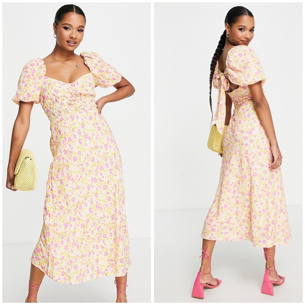 Ever New Hampton ditsy floral midi dress 18